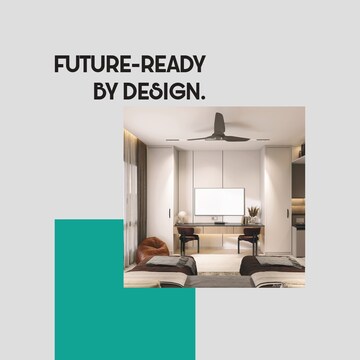 Floor Plan in Studio Apartment at Marvel Matrix Studios, Mundhwa – for Sale