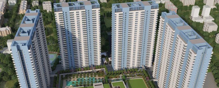 Exterior View, kumar-parc-residences 2 Bedroom 834 Sq.Ft. Apartment In Hadapsar Pune 9259001