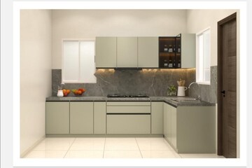 Kitchen in 3 BHK Apartment at My Home Tridasa, Tellapur – for Rent