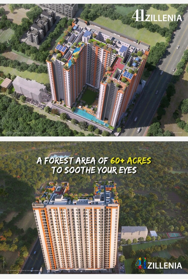 Exterior View, krisala-41-zillenia 3 Bedroom 918 Sq.Ft. Apartment In Punawale Pune 9259137