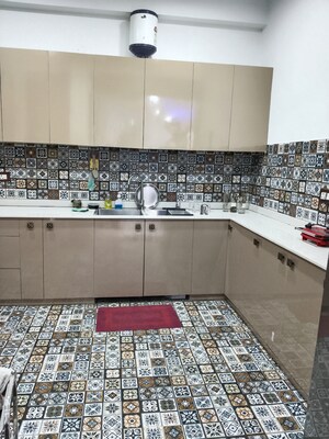Kitchen in 3 BHK Apartment at Shivalik Colony – for Rent