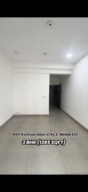 3 BHK Apartment For Sale in Gaur City 2 - 16th Avenue, Sector 16c Greater Noida