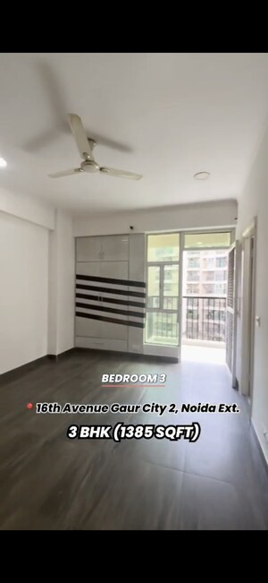 Living Room in 3 BHK Apartment at Gaur City 2 - 16th Avenue, Sector 16c Greater Noida – for Sale