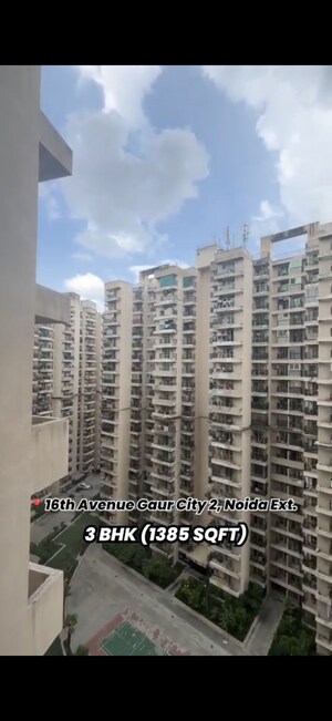 3 BHK Apartment – Exterior View View at Gaur City 2 - 16th Avenue, Sector 16c Greater Noida - for Sale