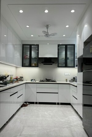 Kitchen in 3 BHK Builder Floor at Vasant Kunj – for Rent