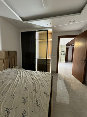 Bedroom in 3 BHK Builder Floor at Vasant Kunj – for Rent