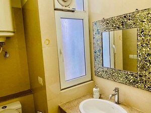 Bathroom in 3 BHK Apartment at Emaar Emerald Estate, Sector 65 – for Rent