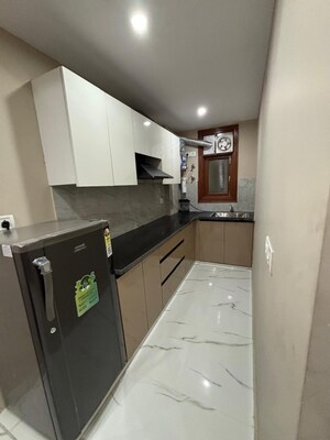 Kitchen in 1 BHK Builder Floor at Chattarpur – for Rent
