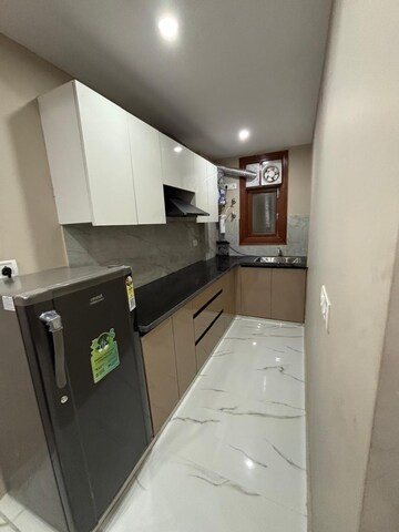 Kitchen in 1 BHK Builder Floor at Chattarpur – for Rent