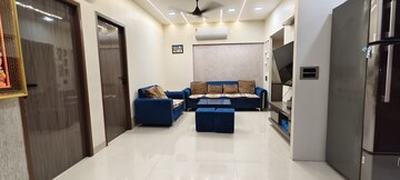 Living Room in 4 BHK Apartment at South Bopal – for Rent