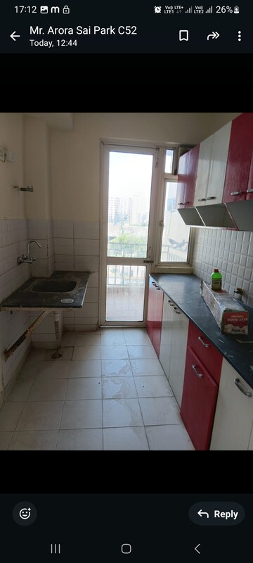 Kitchen in 2 BHK Apartment at Shiv Sai Park Apartments, Sector 87 – for Sale