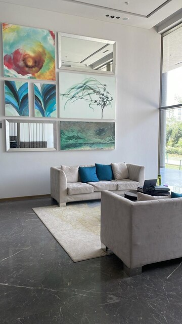 Living Room in 3 BHK Apartment at Mapsko Mount Ville, Sector 79 – for Sale
