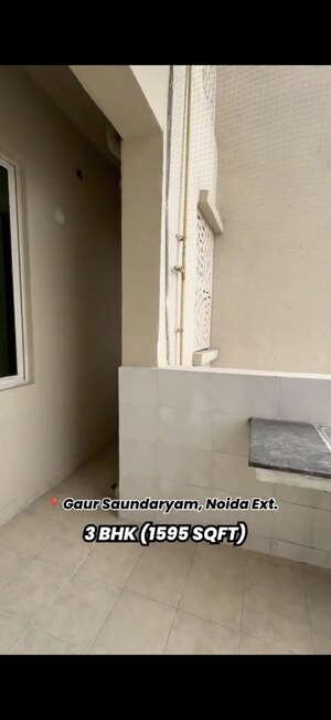 Building Lobby in 3 BHK Apartment at Gaur Saundaryam, Tech Zone 4 Greater Noida – for Sale