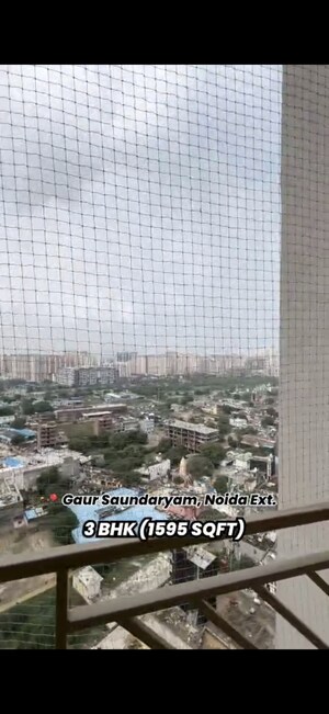 3 BHK Apartment – Exterior View View at Gaur Saundaryam, Tech Zone 4 Greater Noida - for Sale