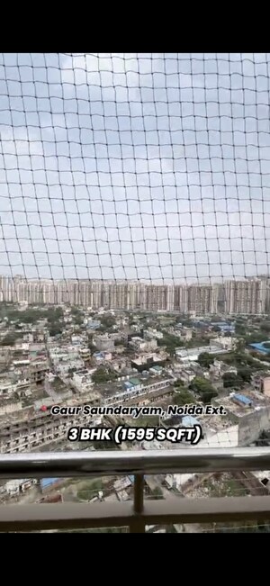 3 BHK Apartment – Exterior View View at Gaur Saundaryam, Tech Zone 4 Greater Noida - for Sale