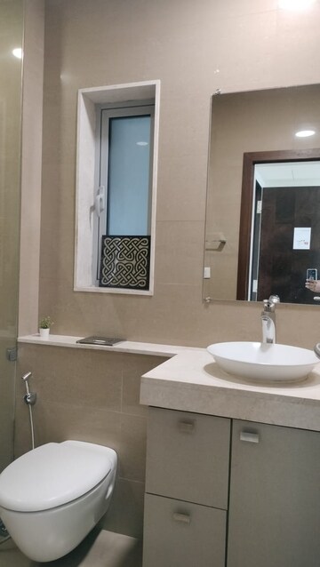 Bathroom in 3 BHK Apartment at Oberoi Exquisite Goregaon, Goregaon East – for Rent
