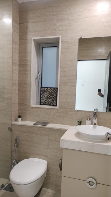 Bathroom in 3 BHK Apartment at Oberoi Exquisite Goregaon, Goregaon East – for Rent