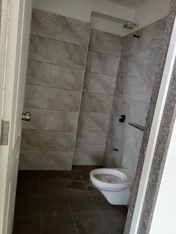 Bathroom in 3 BHK Apartment at Goyal Orchid Valley, Shela – for Rent