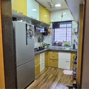 Kitchen in 1.5 BHK Apartment at Neptune Living Point, Jaydev Singh Nagar – for Sale