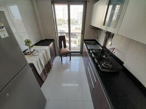 Kitchen in Studio Apartment at Hiranandani Estate Solitaire C, Ghodbunder Road – for Rent