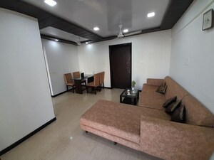 Living Room in Studio Apartment at Hiranandani Estate Solitaire C, Ghodbunder Road – for Rent