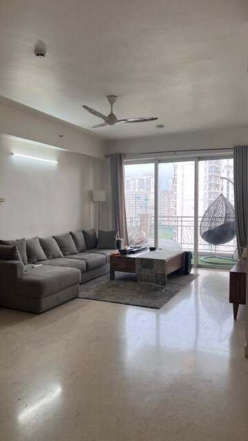 Living Room in 3 BHK Apartment at DLF Regal Gardens, Sector 90 – for Rent