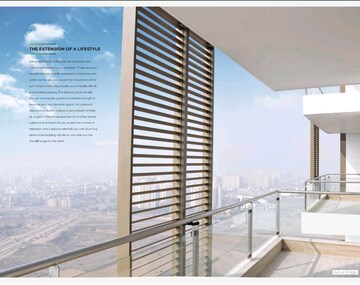 Balcony in 4 BHK Apartment at M3M Golf Estate, Sector 65 – for Sale