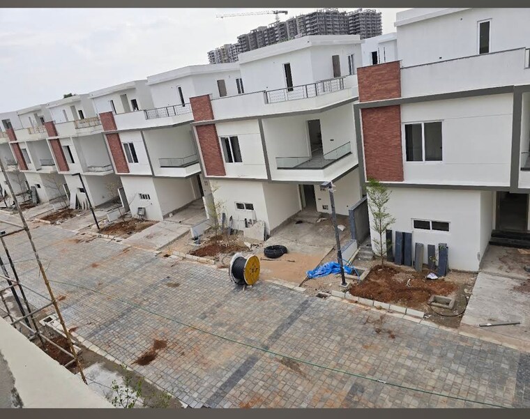 Exterior View, hallmark-5a-villa 3 Bedroom 2845 Sq.Ft. Villa In Kollur Hyderabad 9259775