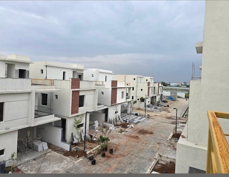 Exterior View, hallmark-5a-villa 3 Bedroom 2845 Sq.Ft. Villa In Kollur Hyderabad 9259775