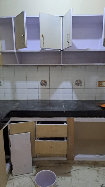 Kitchen in 2 BHK Builder Floor at Malviya Nagar – for Rent