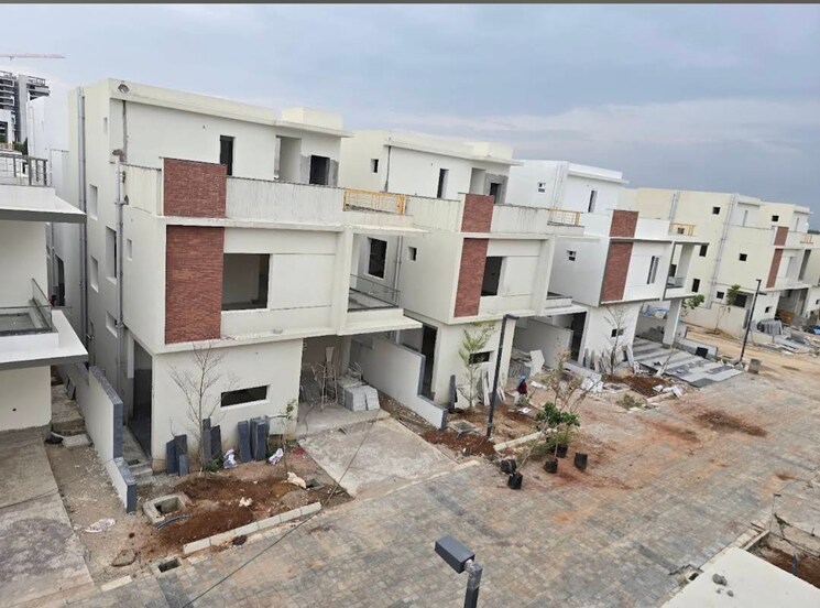 Exterior View, hallmark-5a-villa 3 Bedroom 2486 Sq.Ft. Villa In Kollur Hyderabad 9259831