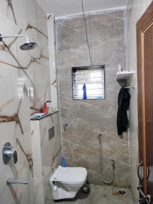 Bathroom in 2 BHK Independent House at Amrit Pebble Bay Ph II, Baghmugalia – for Sale