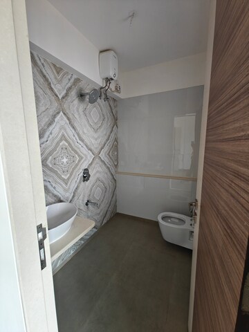 Bathroom in 2 BHK Apartment at Chandak Cornerstone, Worli – for Rent