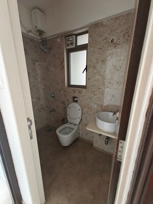 Bathroom in 2 BHK Apartment at Chandak Cornerstone, Worli – for Rent