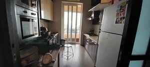 Kitchen in 4 BHK Apartment at Bandra West – for Rent