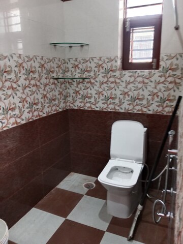 Bathroom in 3.5 BHK Builder Floor at Huda – for Rent