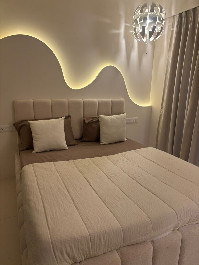 Bedroom, godrej-hillside 3 Bedroom 1200 Sq.Ft. Apartment In Mahalunge Pune 9259936