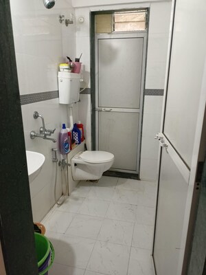 Bathroom in 1 BHK Apartment at Vanita Chs Vartak Nagar, Vartak Nagar – for Sale