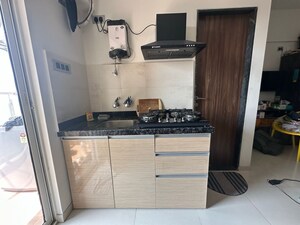 Kitchen in Studio Apartment at Kalyani Nagar – for Rent