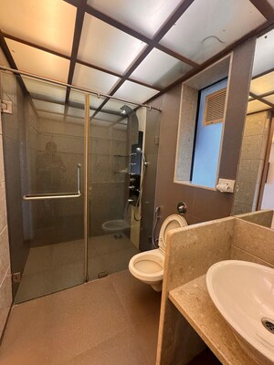 Bathroom in 3.5 BHK Apartment at Bandra West – for Rent