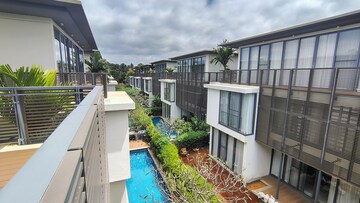 Balcony in 4 BHK Villa at Embassy Boulevard, Yelahanka – for Sale