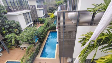 Balcony in 4 BHK Villa at Embassy Boulevard, Yelahanka – for Sale