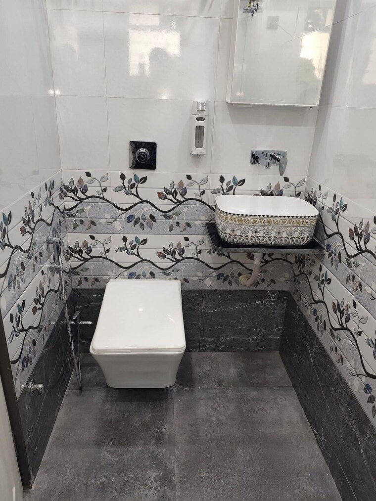 Bathroom, pranav-silverene-chs 2 Bedroom 631 Sq.Ft. Apartment In Malad West Mumbai 9260250