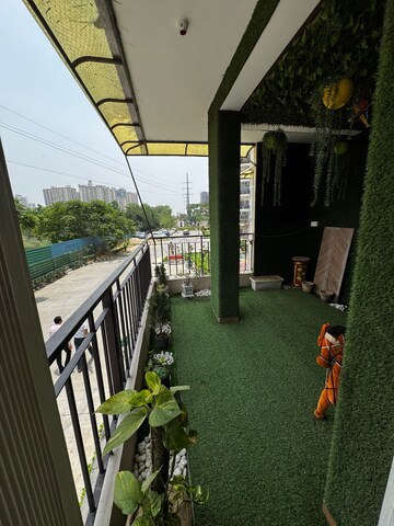 Balcony in 3 BHK Builder Floor at Sector 50 – for Rent
