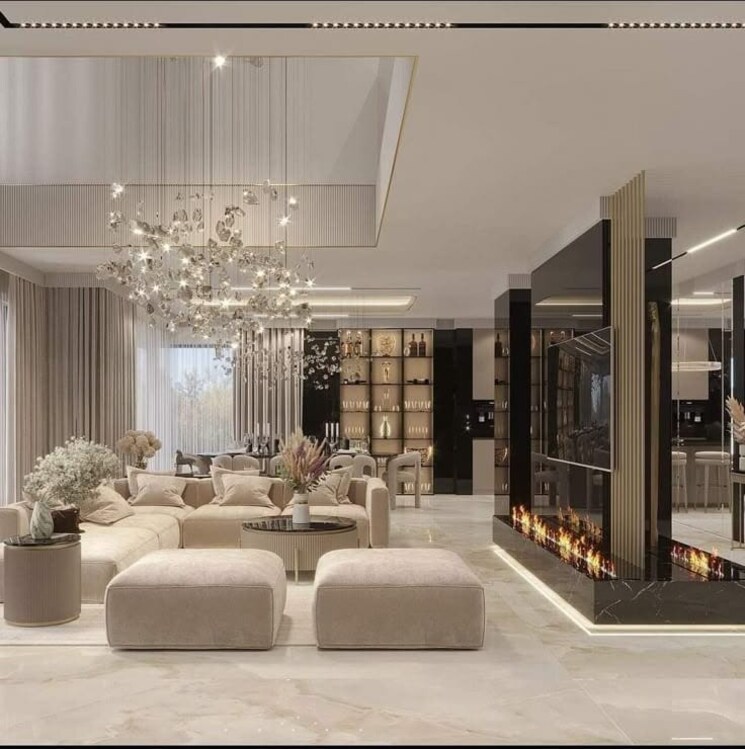 Living Room, m3m-capital 3 Bedroom 1665 Sq.Ft. Apartment In Sector 113 Gurgaon 9260351