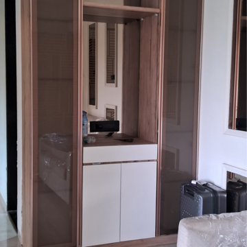 Building Lobby in 2 BHK Apartment at Sharda Edifice Celestial, Valmik Nagar – for Rent