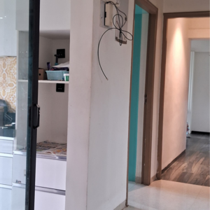 Building Lobby in 2 BHK Apartment at Sharda Edifice Celestial, Valmik Nagar – for Rent