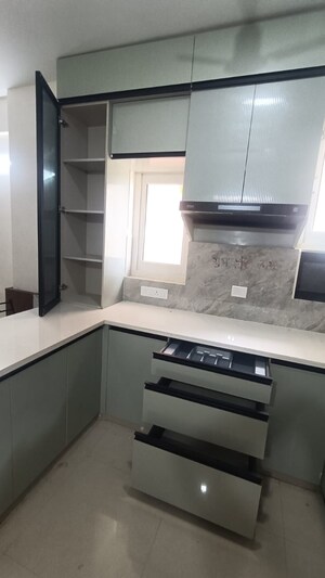 Kitchen in 3 BHK Apartment at ROF Alante, Sector 108 – for Rent