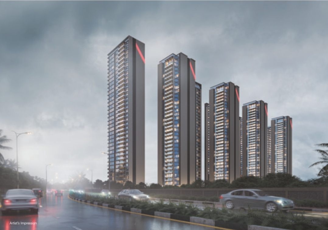 3 BHK + Pooja Room,Extra Room 1309 Sq.Ft. Apartment in ANP Privado