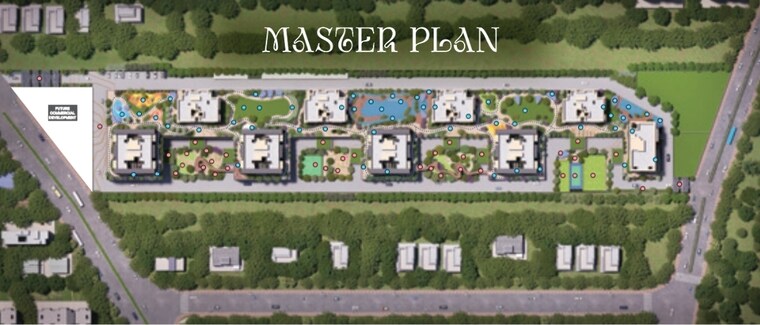 Master Plan, anp-privado 3 Bedroom 1309 Sq.Ft. Apartment In Baner Pune 9260634